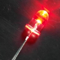 DEL rouge clignontant 5 mm - 3 Volts