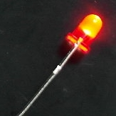 DEL rouge 3 mm - 1.8 Volts / 20 mA