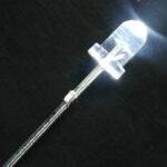 Del HD blanc 3 mm 2.9V à 3.3V
