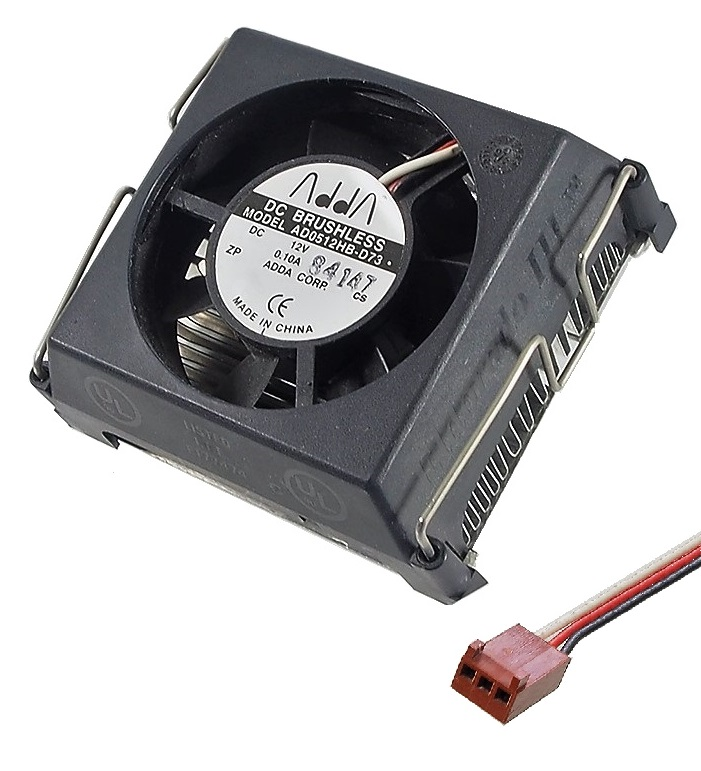 Ventilateur 12V DC pour CPU avec disspateur de chaleur