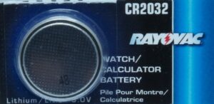 Pile bouton CR2032 au lithium