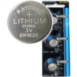 Pile bouton CR1620 au lithium