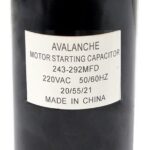 Condensateur pour moteur 220 VAC 243-292 uF