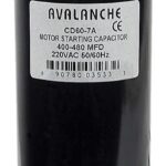 Condensateur pour moteur 220 VAC, 400-480 uF