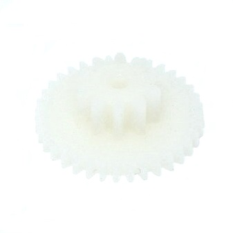 Engrenage de plastique double