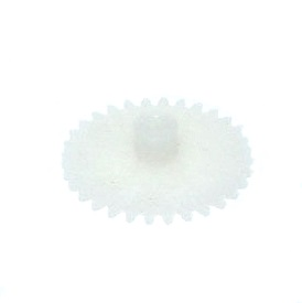Engrenage de plastique avec espaceur
