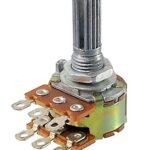Potentiomètre logarithmique stéréo - 20 KO