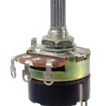 Potentiomètre linéaire avec interrupteur - 10 KO