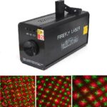 Système au laser rouge et vert
