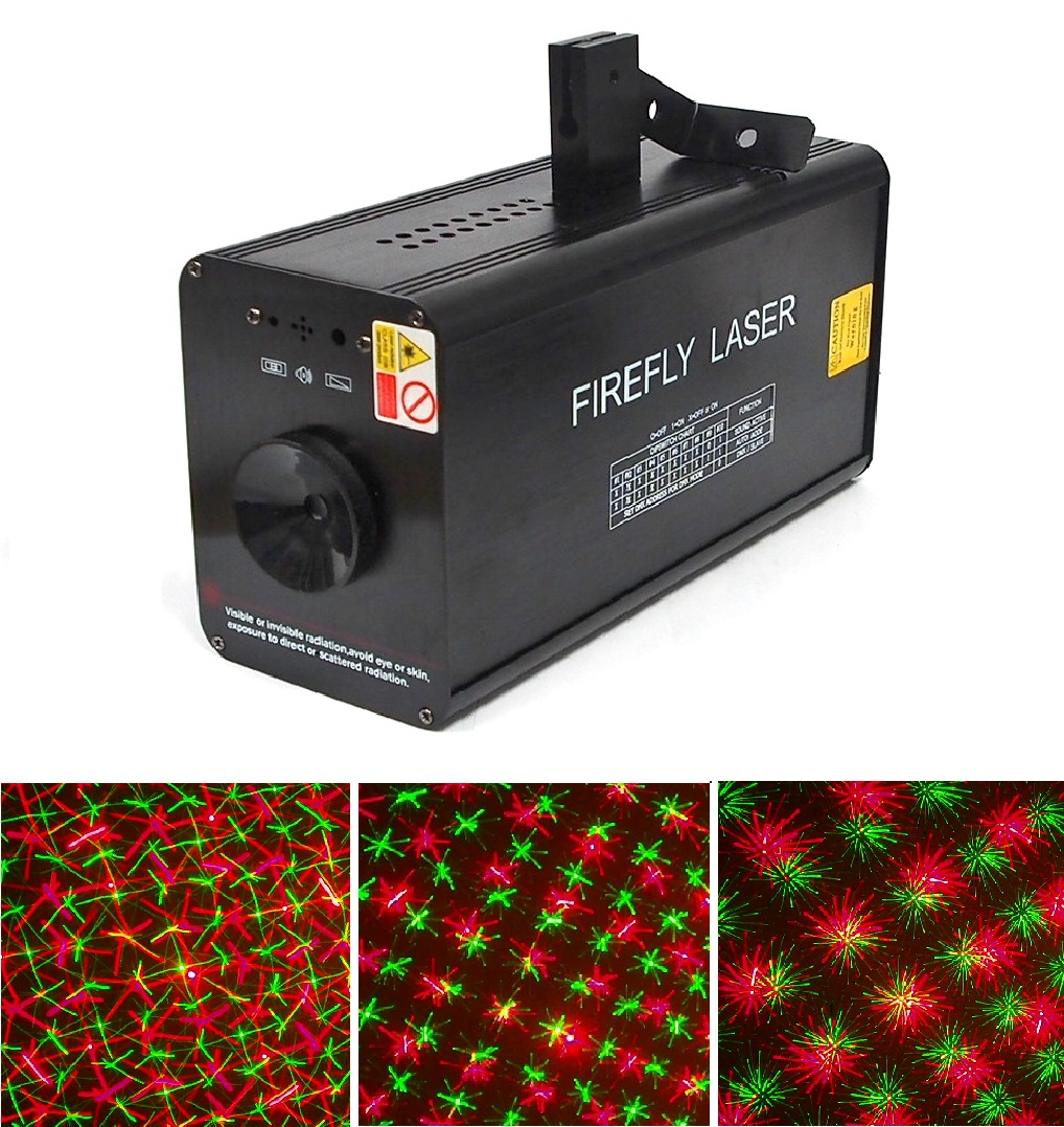 Système au laser rouge et vert