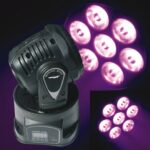 Mini wash Moving Head  18 x 3 Watts LEDs
