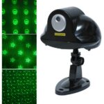 Laser vert avec motifs "Scatter star"