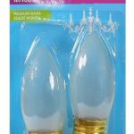 2 ampoules givrées B11 120 Volts - 60 Watts