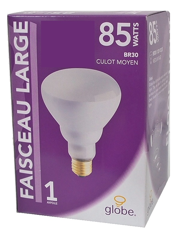 Ampoule incandescente BR30 120 Volts - 85 Watts
