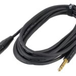 Câble Digiflex XLR femelle à 1/4" (6.3 mm) TRS mâle stéréo de 20 pieds