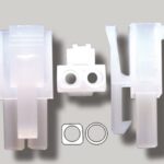 Prise Molex mâle 2 contacts 0.062’’