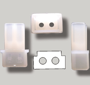 Prise Molex femelle à 2 contacts 0.084