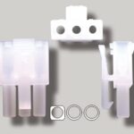 Prise Molex mâle à 3 contacts 0.062"
