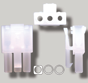 Prise Molex mâle à 3 contacts 0.062