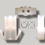 Prise molex femelle à 2 contacts 0.093’’