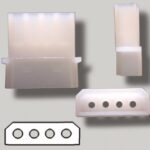 Prise molex femelle à 4 contacts 0.084"