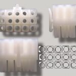 Prise molex mâle à 15 contacts 0.093’’