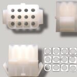Prise molex femelle à 12 contacts 0.093