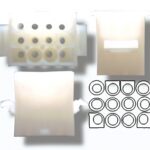 Prise molex femelle 12 contacts  0.100"