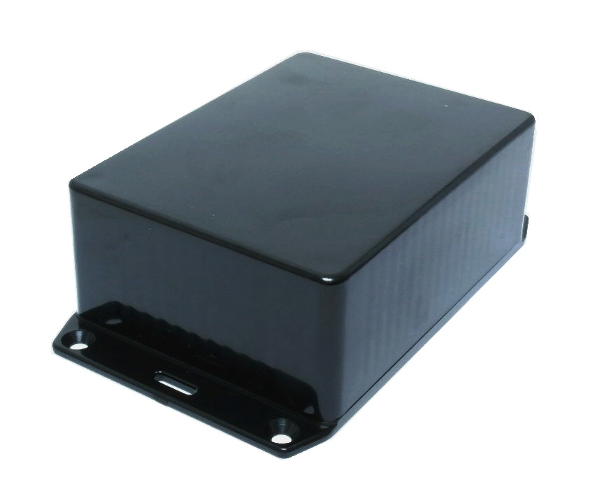 Boîtier Hammond 1591SSFLBK - 4.3" x 1.6" x 3.3