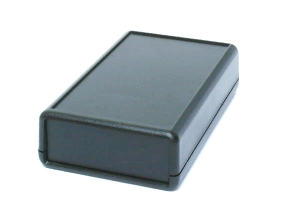 Boîtier Hammond 1593QBK - 4.4" x 2.6" x 1.1