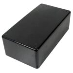 Boîtier Hammond 1591DSBK - 5.9" x 1.8" x 3.3"