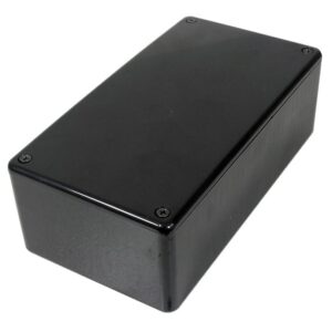 Boîtier Hammond 1591DSBK - 5.9" x 1.8" x 3.3"