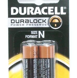 Paquet de 2 piles Duracell de type N alcaline