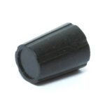 Bouton de contrôle en plastique noir
