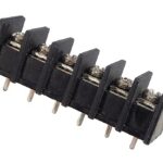 Bornier à souder 300V  25 ampères - 6 contacts