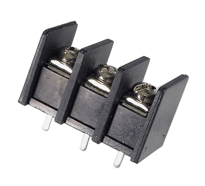 Bornier à souder 300V  25 ampères - 3 contacts