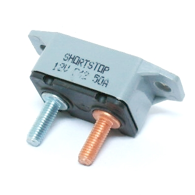 Disjoncteur automatique 12 Volts - 50 ampères