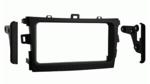 Ensemble de fixation pour radio Toyota Corolla 2009 et plus. Double din.