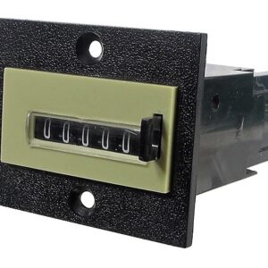 Compteur de 24 VAC avec remise à zéro frontal