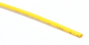 Gaine thermorétractable jaune - 1/16" (1.5 mm) shrink