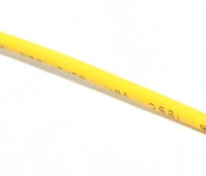 Gaine thermorétractable jaune - 1/16" (1.5 mm) shrink