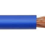 Câble pour amplificateur bleu - 0 AWG