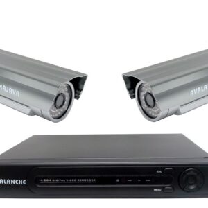 Enregistreur NVR avec 4 caméras IP WIFI 720P 1 MP