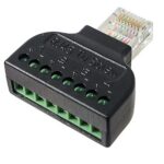 Connecteur réseau RJ-45 sans contacts à visr
