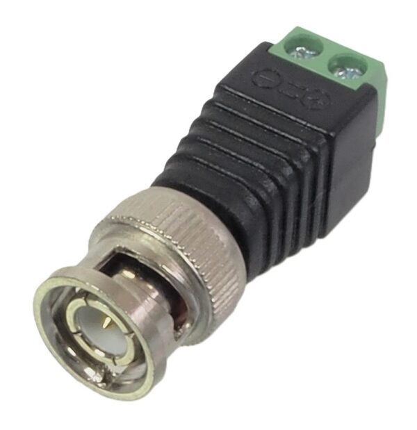 Connecteur BNC mâle avec connection à visser sans soudure
