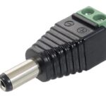 Connecteur DC mâle 2.1 mm sans soudure