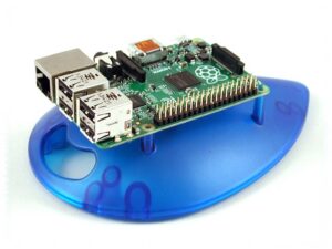 raspberry pi plate-forme translucide bleu