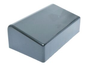 Boîtier Hammond 1595CBK - 6.3" x 3.8" x 2.3"