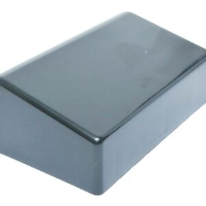 Boîtier Hammond 1595CBK - 6.3" x 3.8" x 2.3"