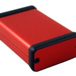 Boîtier Hammond 1455C801RD  3.15" x 2.13" x 0.91"